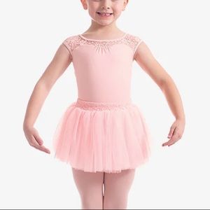 Mirella Girls Daisy Lace Leotard and Tutu Separates BNWT